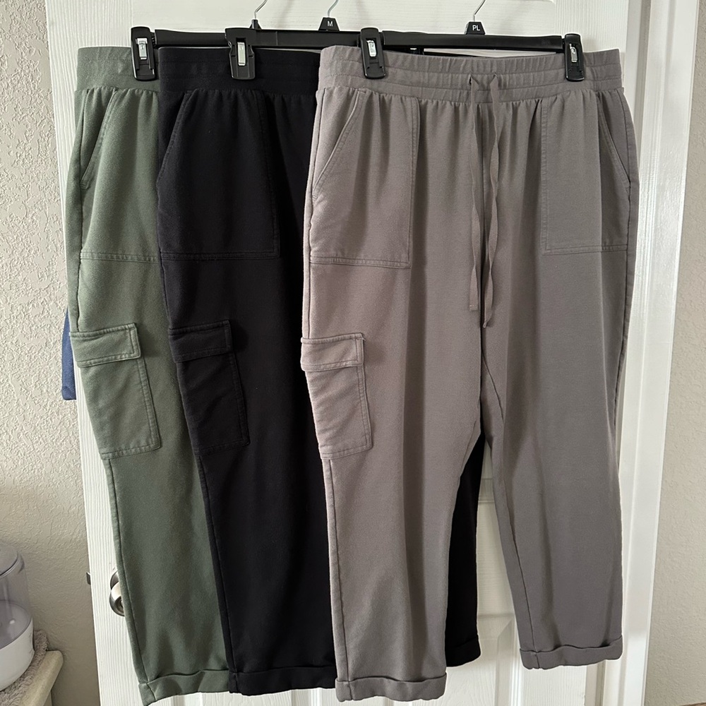 Croft and Barrow capris.  XL petite